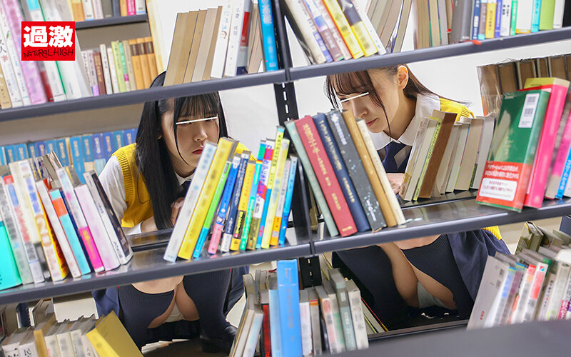 図書館で声も出せず糸引くほど愛液が溢れ出す敏感娘28 J○友達丼中出しSP