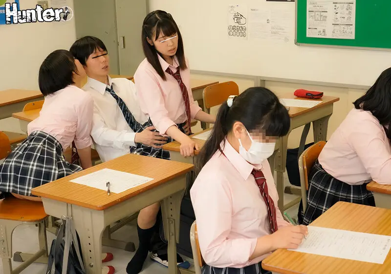 レズ乱交も当たり前！去年まで女子校だった学校に入学したら女子だらけで男はボク1人！ヤリマン四天王にチ○ポの先が渇く暇がないほどヤラれまくり！