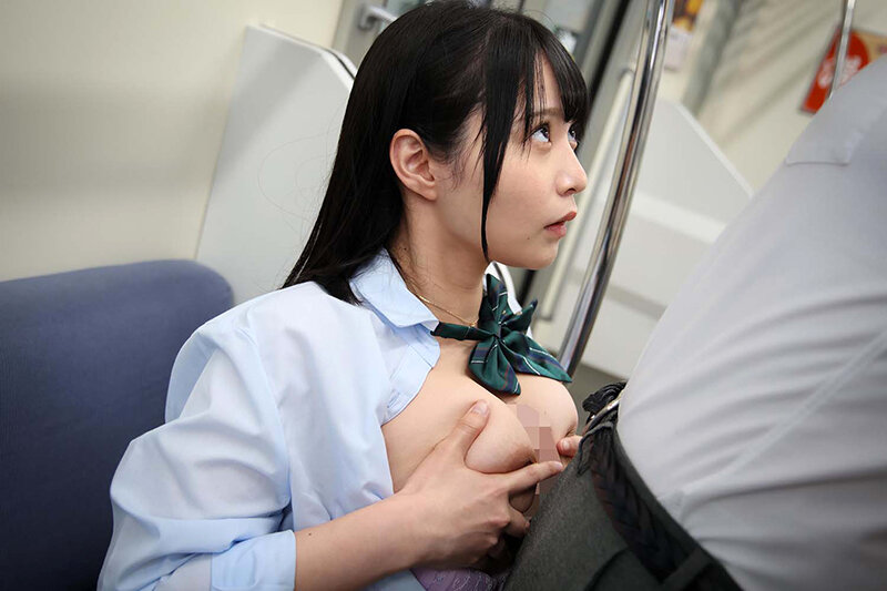 最終電車で痴女とまさかの2人きり！ぽちゃカワJ○Ver向かいの座席でパンチラしてくる小悪魔肉感女子○生の誘惑で勃起したらヤられた